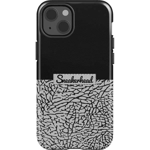 Elephant Print Sneakerhead Black iPhone 15 Impact Case